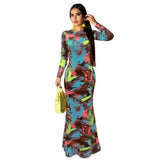 Elegant Multicolor Female Sundress