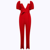 Sexy Off Shoulder Party Jumpsuit