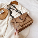 Luxury Famous Brand Designer Lady Classic Plaid Crossbody Bag