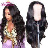 HD Transparent Lace Front Human Hair Wig