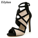 Sexy Hollow out Buckle Strap Sandals