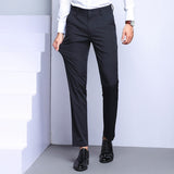 Fashion Slim Fit Formal Trousers High Quality Casual Stretch Pant