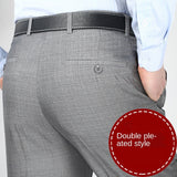 Double Pleated Suit Pants