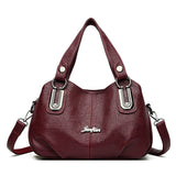 2021 New Brand Soft Leather Messenger Bag