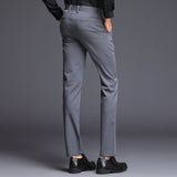 Fashion Slim Fit Formal Trousers High Quality Casual Stretch Pant