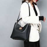 Clutches High Quality Leather HandBag Sets