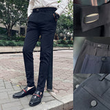 2021 New Slim Stretch Trousers High Quality Classic Pants