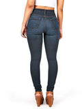 Slim Fit Skinny High Waist Trousers Jeans