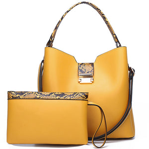 Clutches High Quality Leather HandBag Sets