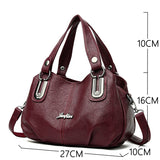 2021 New Brand Soft Leather Messenger Bag