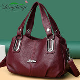 2021 New Brand Soft Leather Messenger Bag