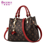 Famous Brand Printed Bucket Tote Designers Luxury Handbags