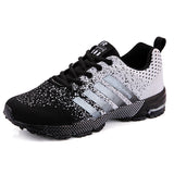 Breathable Lace Up Comfort Casual Shoes