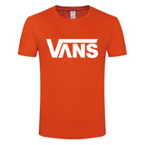 Fashion Printing VANS O-Neck T-shirt