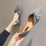 2021 Fashion Pointed toe Elegant Casual Slip-on Shoes