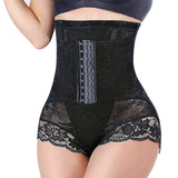 Sexy Lace with Zipper Double Control Panties Waist Trainer