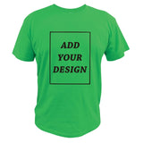 100% Cotton Custom T-Shirt Make Your Design Logo Text