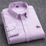 New Men's 100% Cotton Oxford Shirts