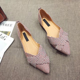 2021 Fashion Pointed toe Elegant Casual Slip-on Shoes