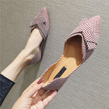 2021 Fashion Pointed toe Elegant Casual Slip-on Shoes