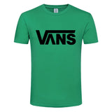 Fashion Printing VANS O-Neck T-shirt