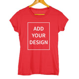 100% Cotton Custom T-Shirt Make Your Design Logo Text