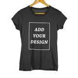 100% Cotton Custom T-Shirt Make Your Design Logo Text