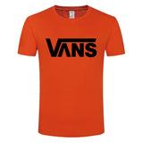 Fashion Printing VANS O-Neck T-shirt