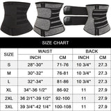 Neoprene Corset Sweat Belt  Weight Loss Waist Trainer