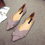 2021 Fashion Pointed toe Elegant Casual Slip-on Shoes