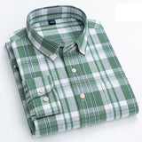 High Quality Men's Cotton Linen Shirts Button Down