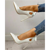 New Leather Fashion Patent Pumps Luxury Design Shoes