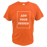 100% Cotton Custom T-Shirt Make Your Design Logo Text