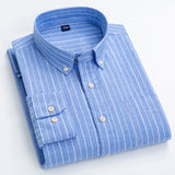 High Quality Men's Cotton Linen Shirts Button Down