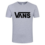 Fashion Printing VANS O-Neck T-shirt