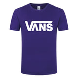 Fashion Printing VANS O-Neck T-shirt