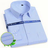 Men's Classic Solid/striped Basic Dress Shirt