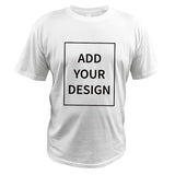 100% Cotton Custom T-Shirt Make Your Design Logo Text