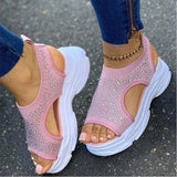 2021 Slip on Stretch Fabric Comfort Walking Sandal