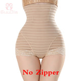 Sexy Lace with Zipper Double Control Panties Waist Trainer