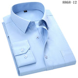 Men's Business Casual Long Sleeved Shirt