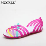 Jelly  Rainbow Summer Sandals