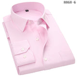 Men's Business Casual Long Sleeved Shirt