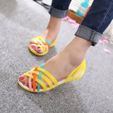 Jelly  Rainbow Summer Sandals