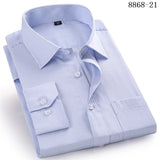 Men's Business Casual Long Sleeved Shirt