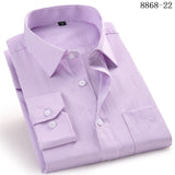 Men's Business Casual Long Sleeved Shirt