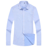 Men's Business Casual Long Sleeved Shirt