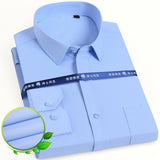 Men's Classic Solid/striped Basic Dress Shirt