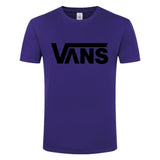 Fashion Printing VANS O-Neck T-shirt