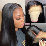 Brazilian Straight 30 Inch Lace Human Hair Closure Wigs